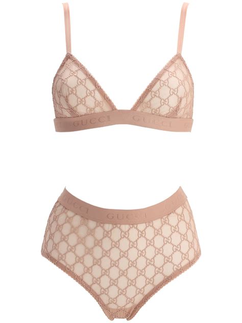 gucci women's underwear|gucci panties and bra.